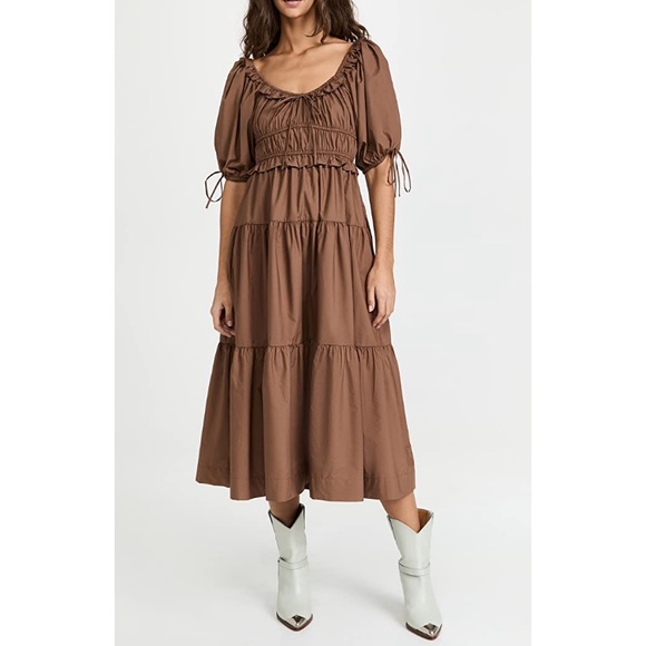 En Saison Dresses & Skirts - 🆕 En Saison Midi Dress in Chocolate - Size M